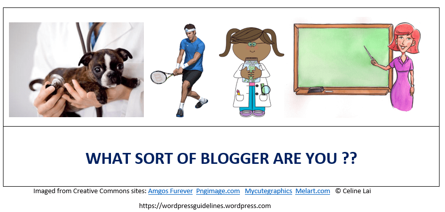 WHAT BLOGGER ARE YOU