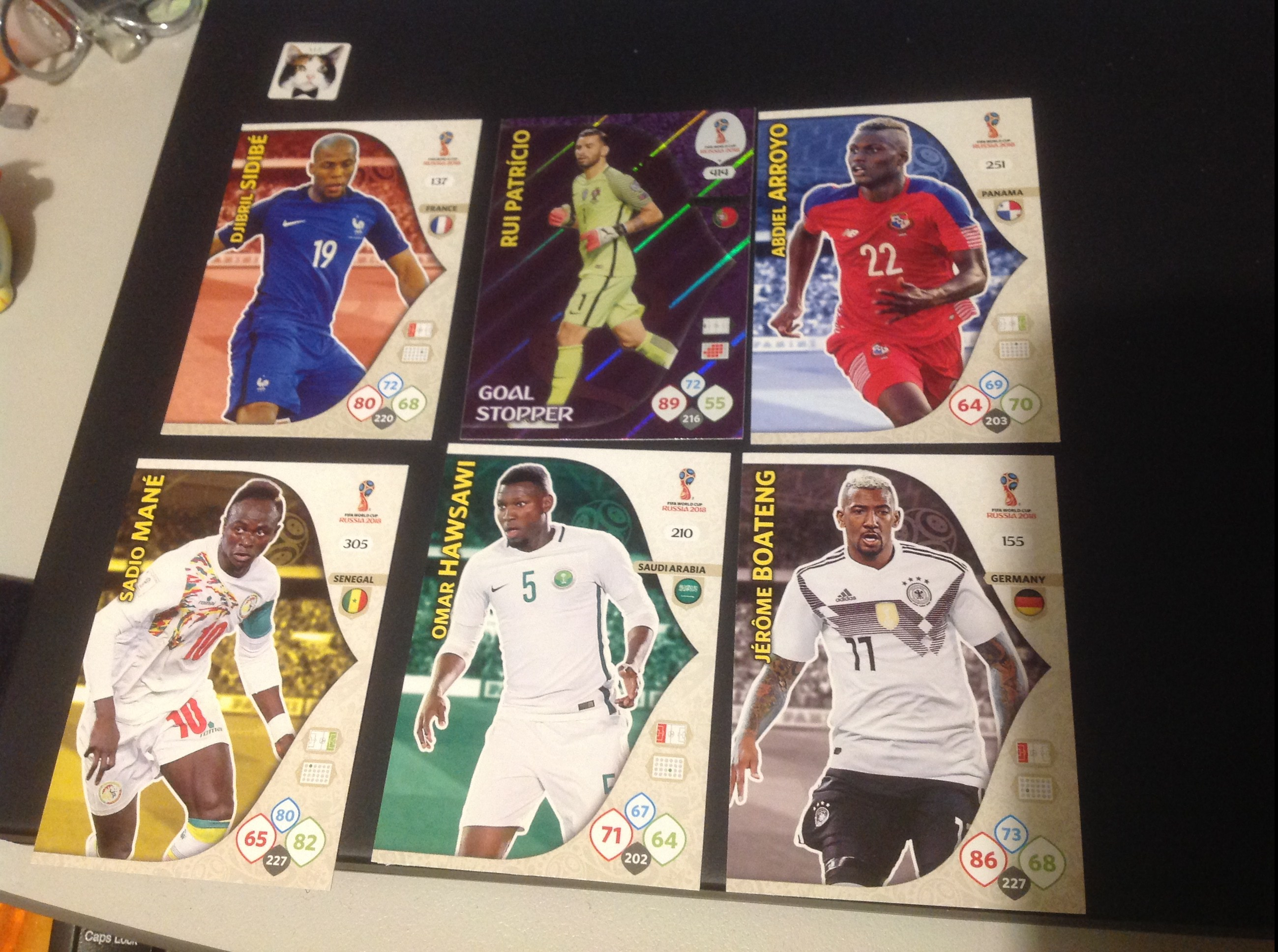Panini Adrenalin XL trading cards