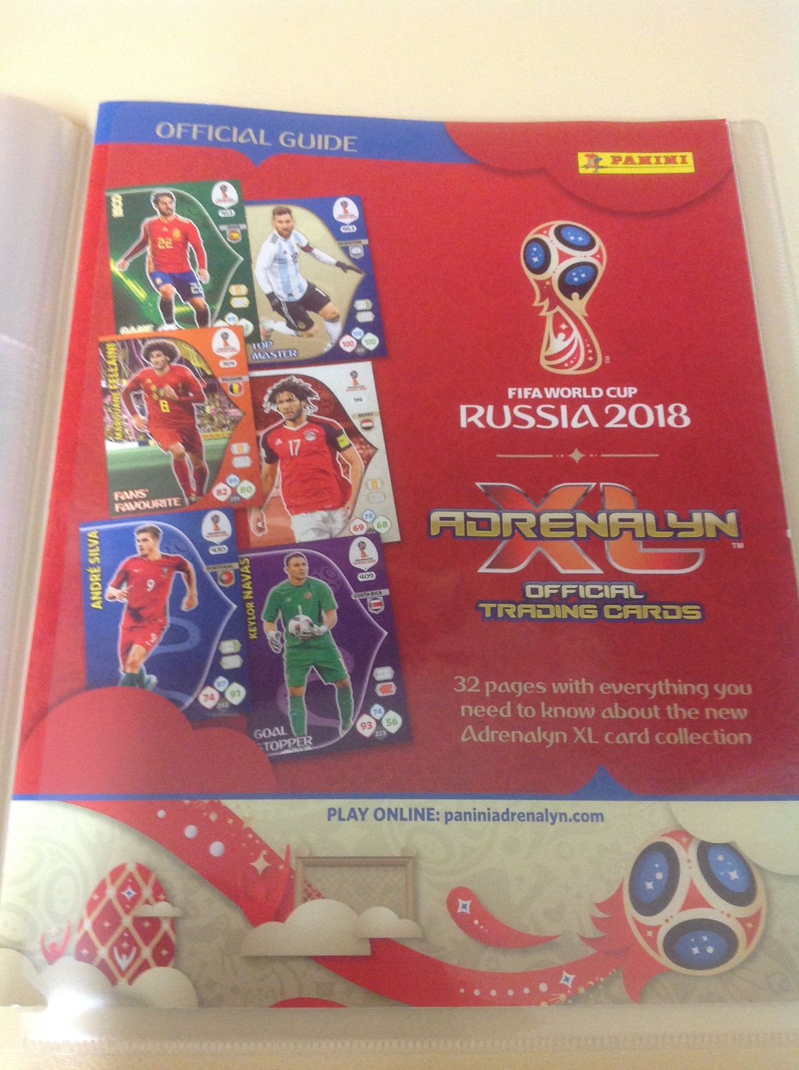 PANIN ADRENALYN XL FIFA TRADING CARDS GUIDE